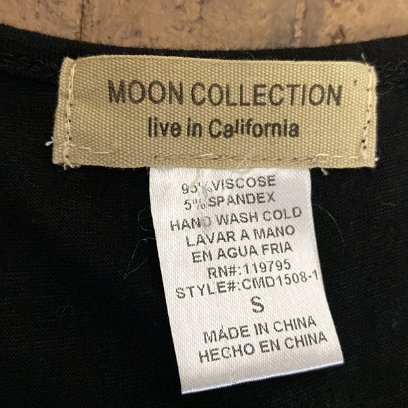 Moon Collection live in California! Black/brown sequins in front dress! Size S - Picture 7 of 10